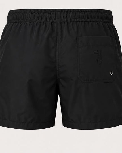 TRUSSARDI COSTUME NERO CON STAMPA