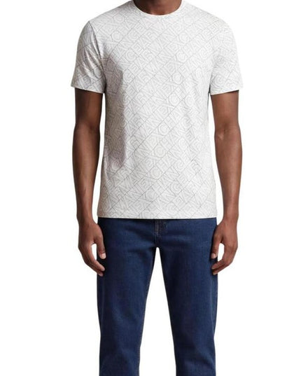 Armani AX T-Shirt Regular Fit con logo allover