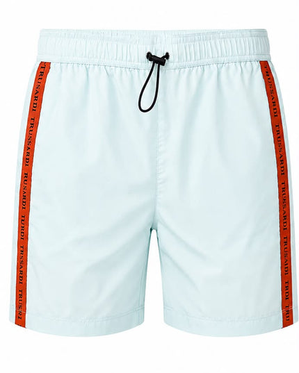 TRUSSARDI COSTUME AZUR LOGO LATERALE