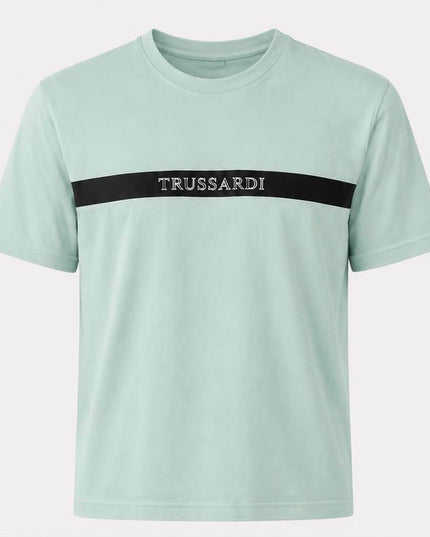 TRUSSARDI T-SHIRT AZUR