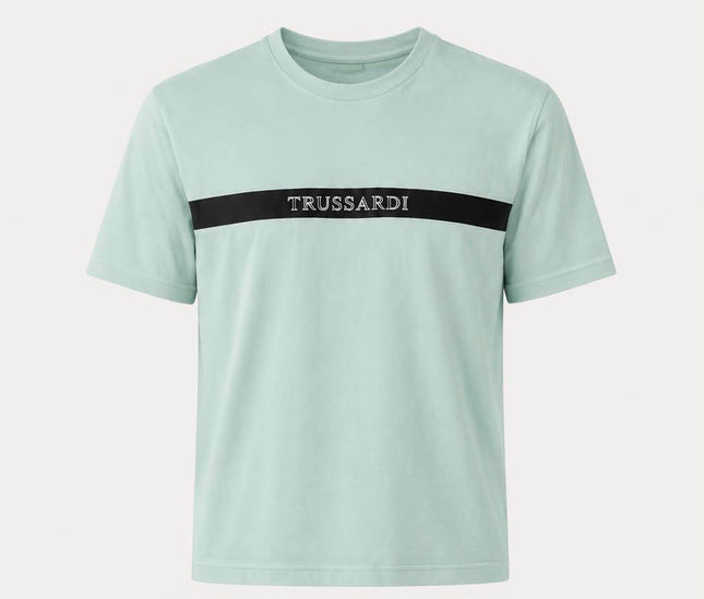 TRUSSARDI T-SHIRT AZUR