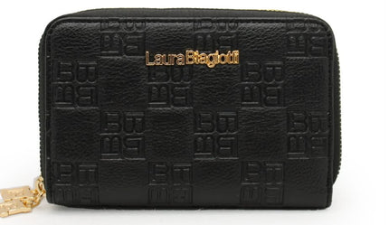 Laura Biagiotti Portafoglio nero all-over