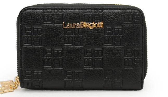 Laura Biagiotti Portafoglio nero all-over