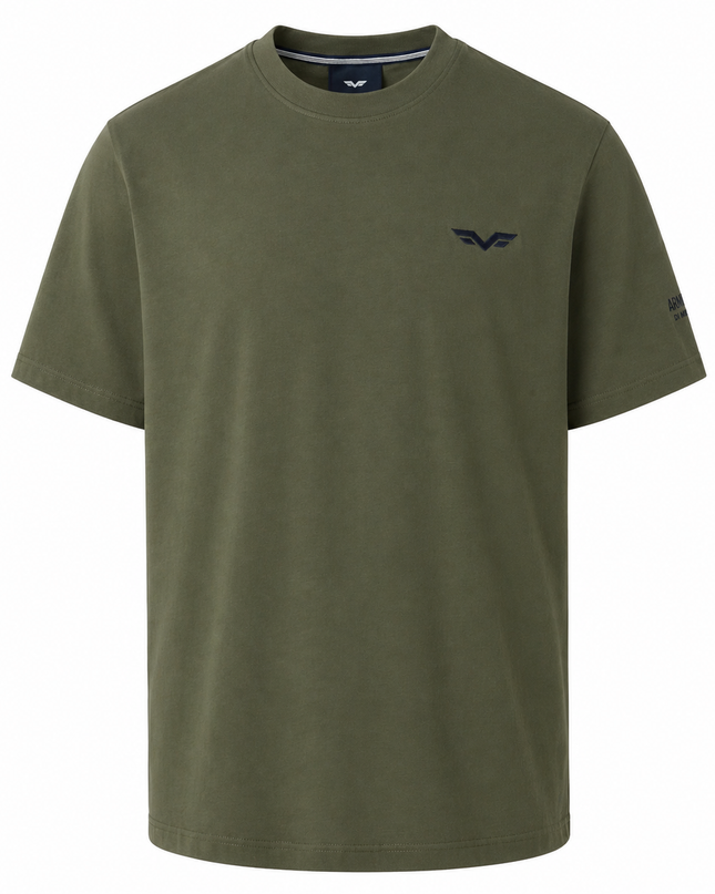ARMATA DI MARE T-SHIRT AMERICA VERDE MILITARE