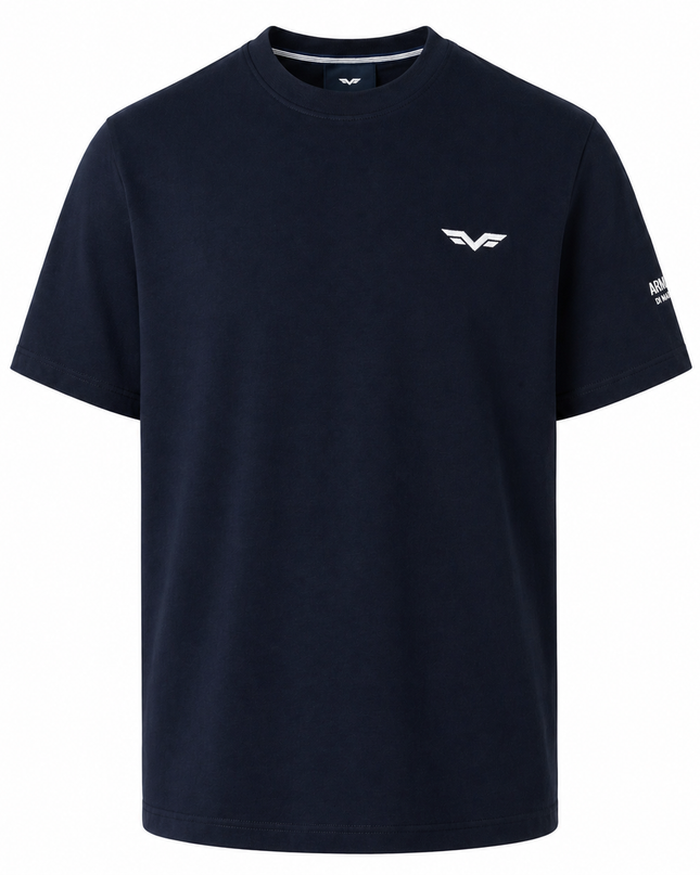 ARMATA DI MARE T-SHIRT AMERICA BLU SCURO