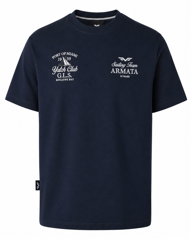 ARMATA DI MARE T-SHIRT NINA BLU SCURO