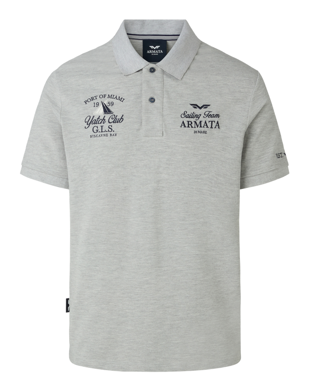 ARMATA DI MARE POLO STARS & STRIPES GREY MELANGE