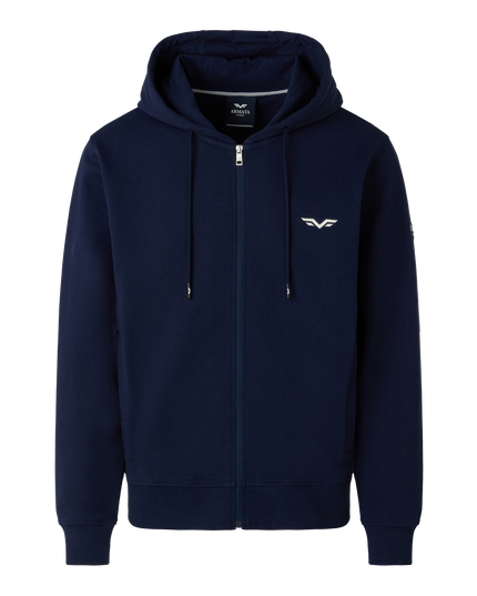 ARMATA DI MARE FULL ZIP MAITRE COQ BLU SCURO