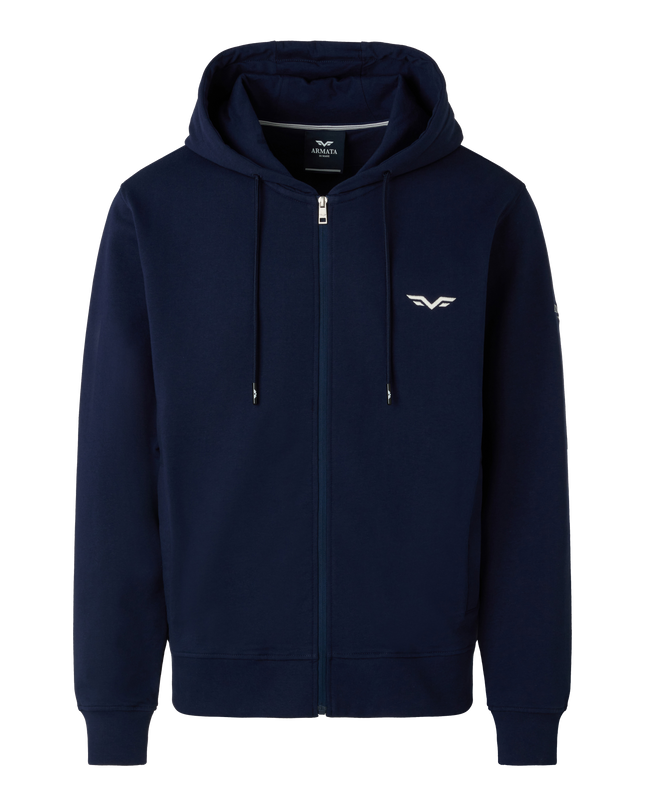 ARMATA DI MARE FULL ZIP MAITRE COQ BLU SCURO