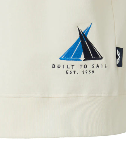 ARMATA DI MARE GIROCOLLO RICAMO SODEBO ULTIM OFF WHITE