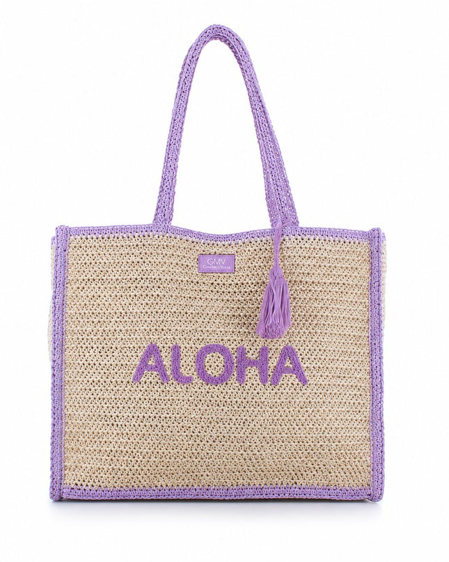 GIANMARCO VENTURI BORSA ALOHA LILLA