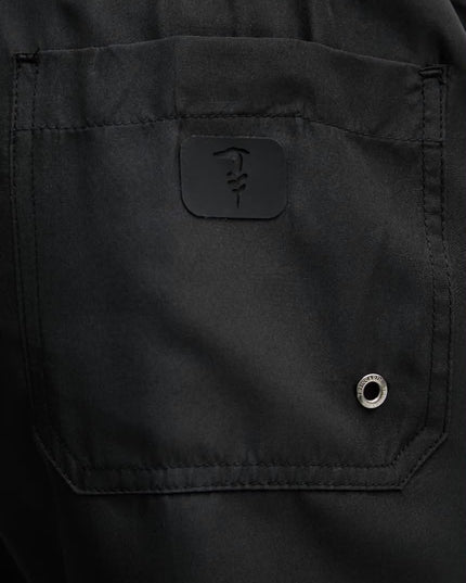TRUSSARDI COSTUME NERO CON STAMPA