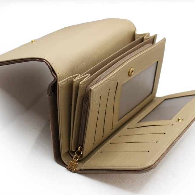 Laura Biagiotti Portafoglio Beige velluto