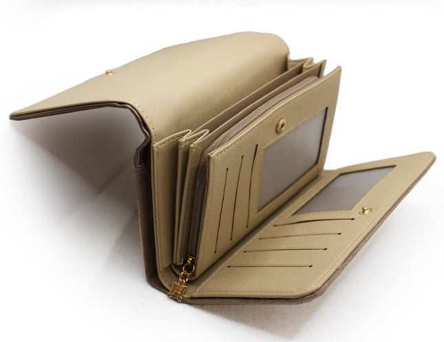 Laura Biagiotti Portafoglio Beige velluto