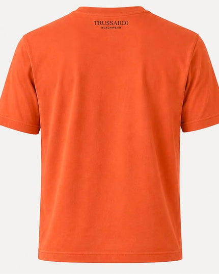 TRUSSARDI T-SHIRT ORANGE
