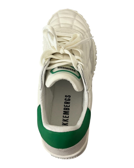 BIKKEMBERGS 28/CP SNEAKERS WHITE-VERDE