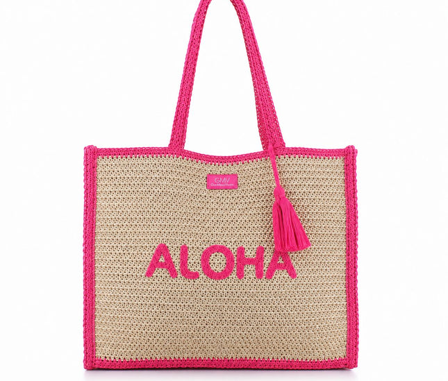 GIANMARCO VENTURI BORSA ALOHA FUCSIA