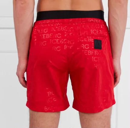 ICEBERG COSTUME RED LAMINATED ALL OVER