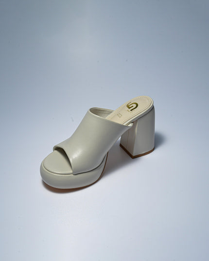GOLD&GOLD U241 SANDALO CON ZEPPA BIANCO