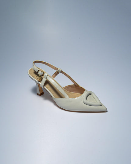 GOLD&GOLD P583 DECOLLETE ALTO BIANCO