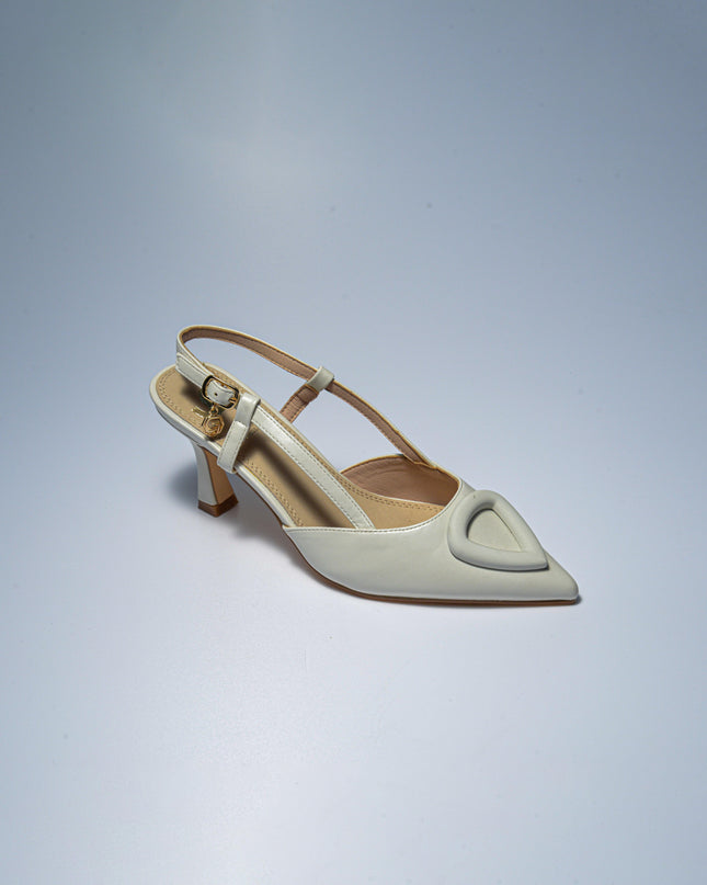 GOLD&GOLD P583 DECOLLETE ALTO BIANCO