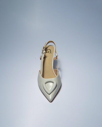 GOLD&GOLD P583 DECOLLETE ALTO BIANCO