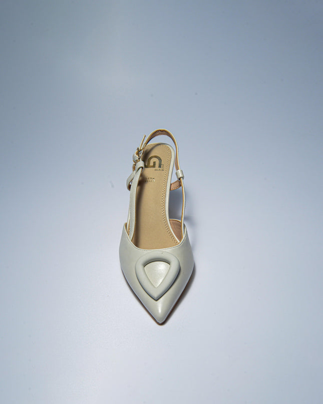 GOLD&GOLD P583 DECOLLETE ALTO BIANCO