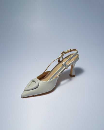 GOLD&GOLD P583 DECOLLETE ALTO BIANCO