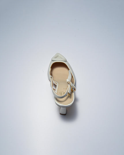 GOLD&GOLD P583 DECOLLETE ALTO BIANCO
