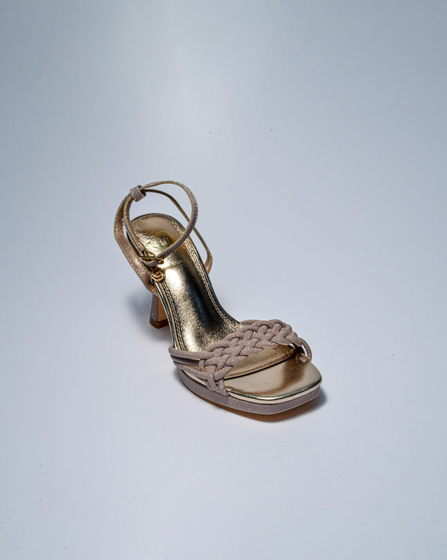 GOLD&GOLD GD22 SANDALO ALTO CHAMPAGNE