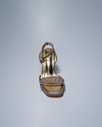 GOLD&GOLD GD22 SANDALO ALTO CHAMPAGNE