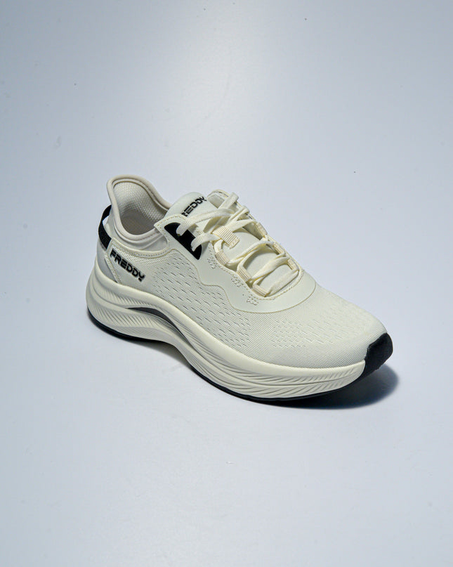 FREDDY 7738 SNEAKERS IN TELA BIANCA-NERA