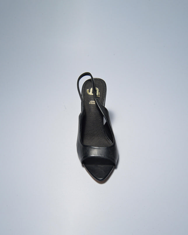 GOLD&GOLD U231 SANDALO ALTO NERO