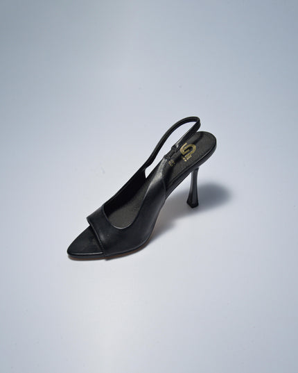 GOLD&GOLD U231 SANDALO ALTO NERO