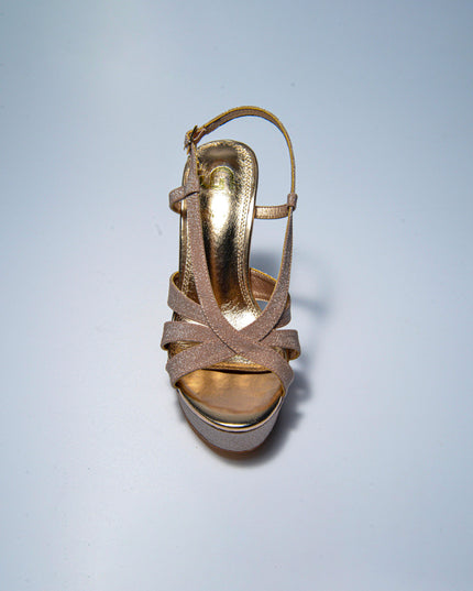GOLD&GOLD P617 SANDALO ALTO CHAMPAGNE