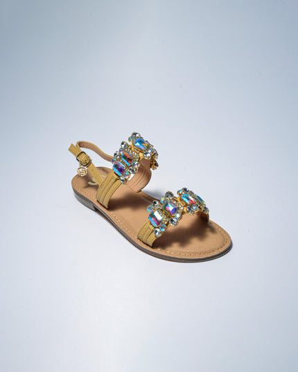 GOLD&GOLD L770 SANDALO BASSO ORO