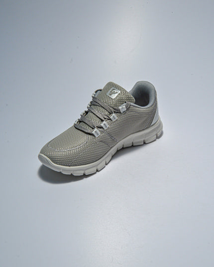 FREDDY 7666 SNEAKERS IN TELA GRIGIA CON LACCI GLITTERATI