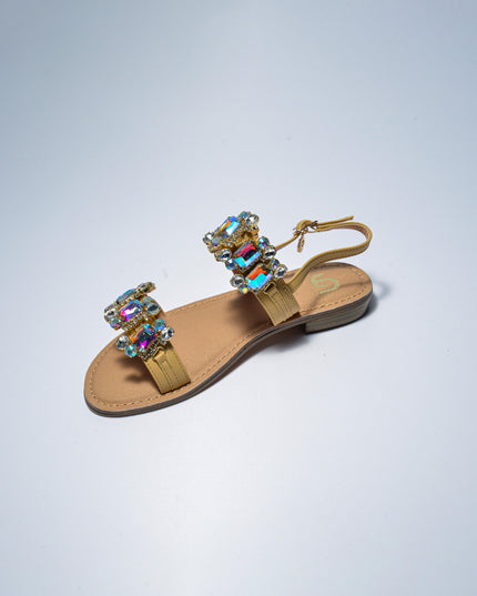 GOLD&GOLD L770 SANDALO BASSO ORO