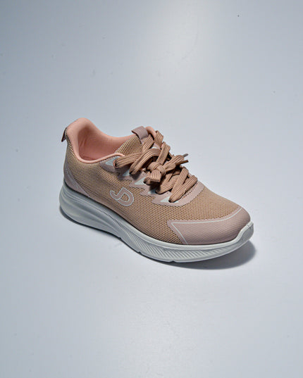 JODI 6A04 SNEAKERS IN TELA NUDE