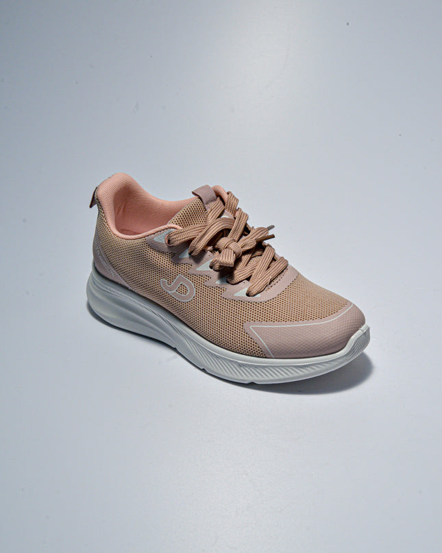 JODI 6A04 SNEAKERS IN TELA NUDE