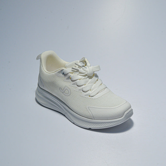 JODI 6A04 SNEAKERS IN TELA BIANCA