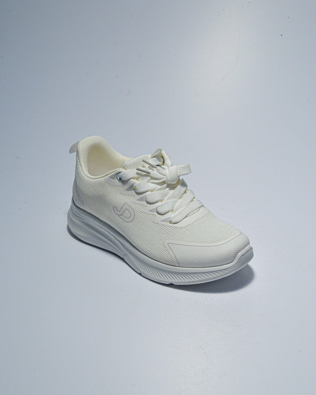 JODI 6A04 SNEAKERS IN TELA BIANCA