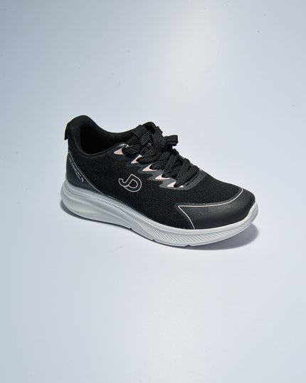 JODI 6A04 SNEAKERS IN TELA NERA