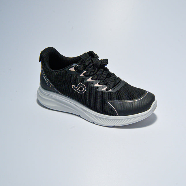 JODI 6A04 SNEAKERS IN TELA NERA