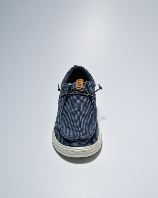 JODI 8W00 MOCASSINO IN TELA NAVY