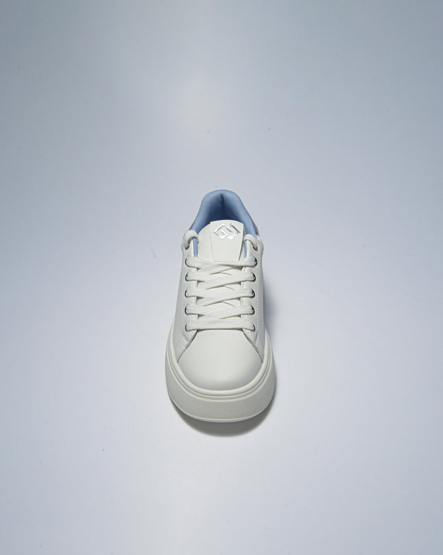 GOLD&GOLD B821 SNEAKERS BIANCA-BLU