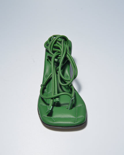 CARMENS FLERRY ROPE VERDE DECOLLETE BASSO