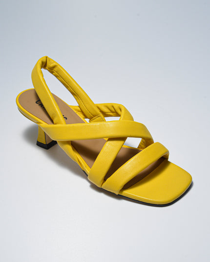 CARMENS CATHY WRAP DECOLLETE BASSO GIALLO