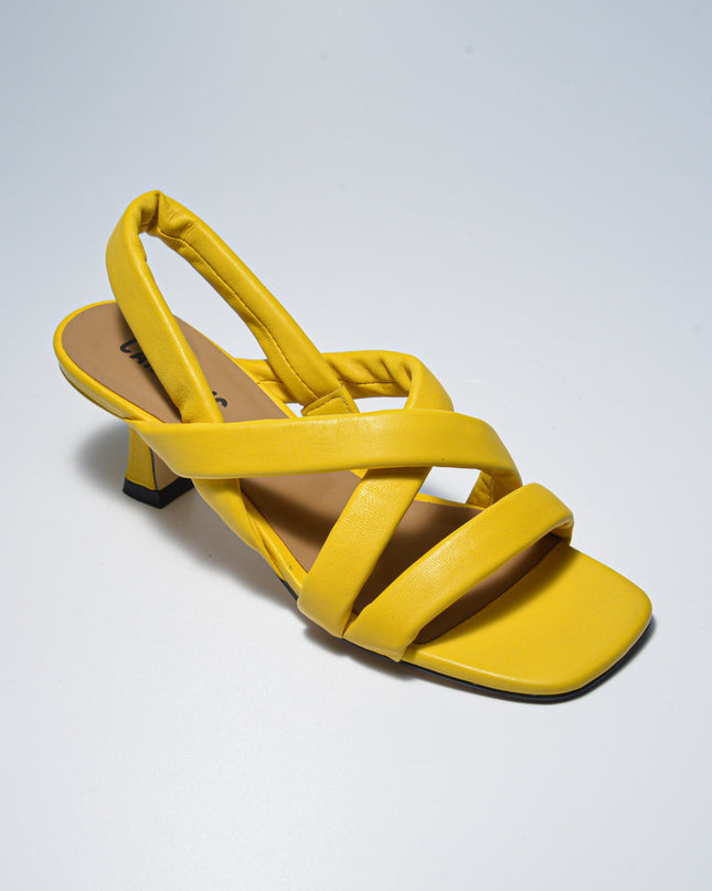 CARMENS CATHY WRAP DECOLLETE BASSO GIALLO