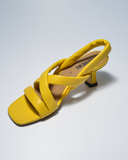 CARMENS CATHY WRAP DECOLLETE BASSO GIALLO